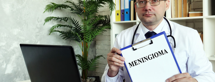 Private radiotherapy - Meningioma concept
